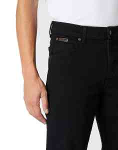 Wrangler Texas Stretch - Black Overdye - Herren Jeans